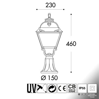Lanterna E27 (Mikrolot/Cefa) - Fumagalli