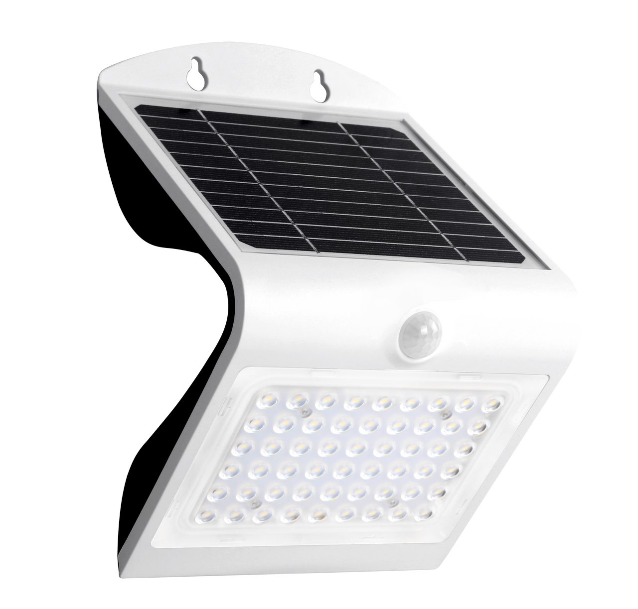 Lampada LED Solare Esterno da Parete, pari a 40w tradizionali, 2 Modalità con Sensore di Movimento, Impermeabile IP65