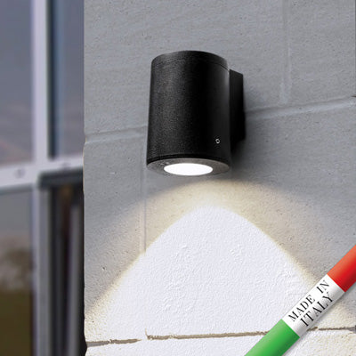 Applique lampada da parete (Franca 90 1L) GU10 CCT 3,5W IP55 - Fumagalli